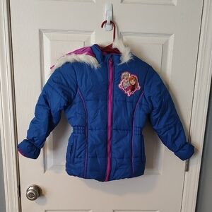 Frozen Toddler Puffer Jacket